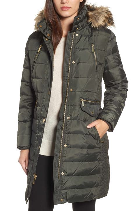 michael kors parka women.